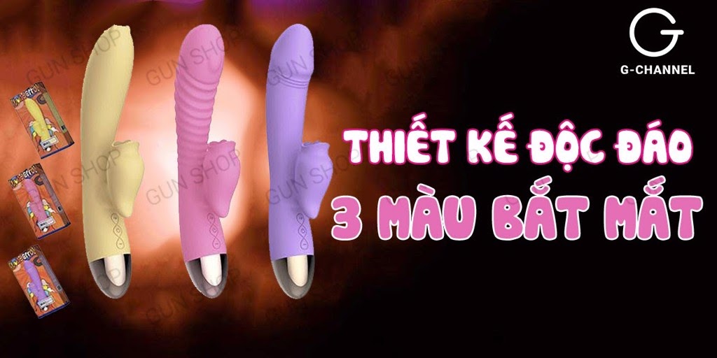 Dương vật giả rung đôi sạc điện Leten Wonderful cực mạnh, siêu bền
