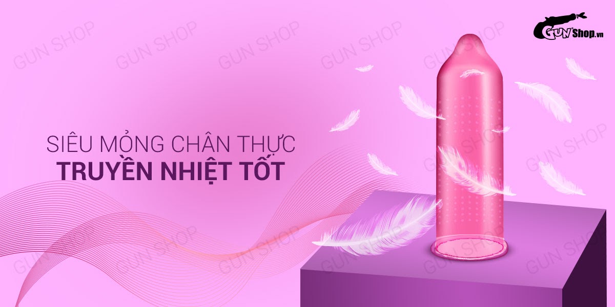 Bao cao su OLO 0.01 Climax Ha For Women siêu mỏng dưỡng ẩm an toàn giá tốt