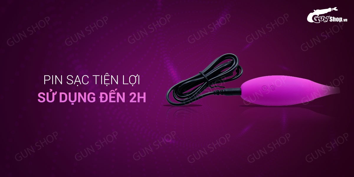 Trứng rung 2 đầu sạc USB 7 chế độ - Pretty Love Snaky siêu kích thích