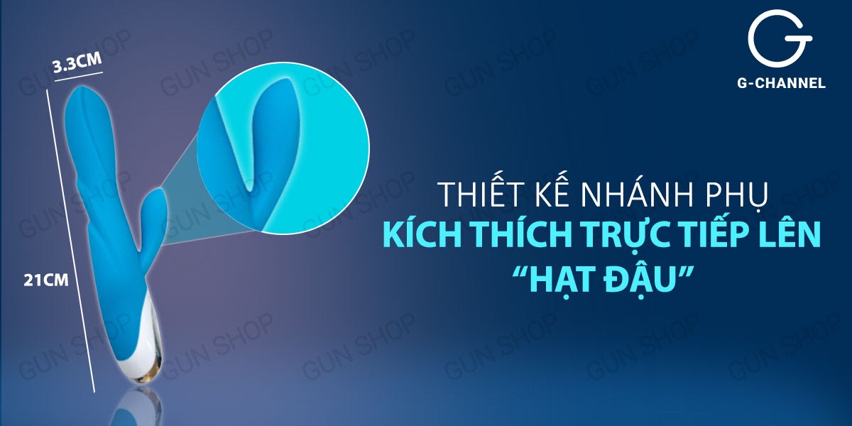 Máy massage kích thích 7 chế độ rung xoay sạc tiện lợi Loveaider