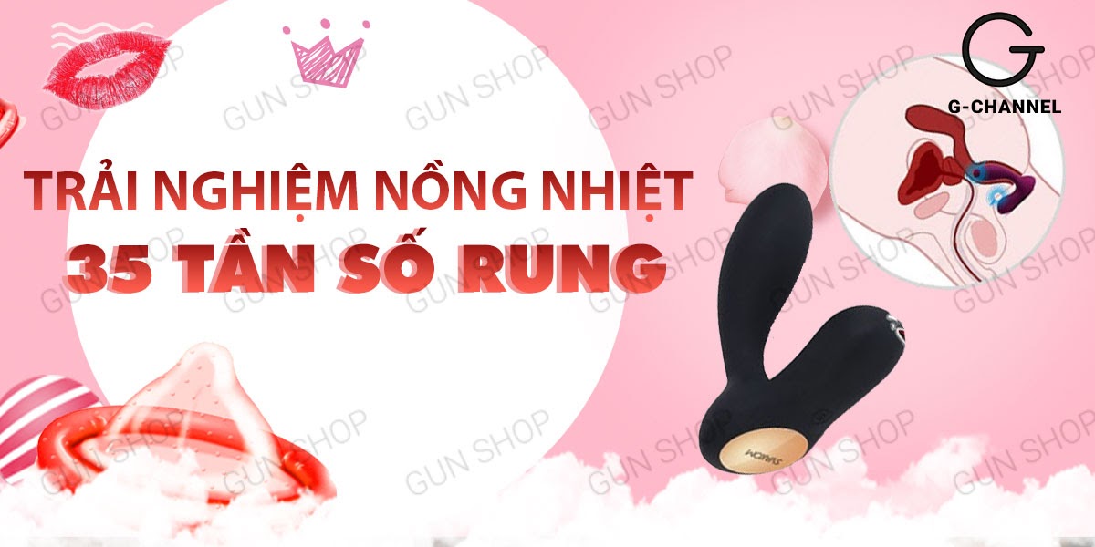 Máy rung hậu môn Svakom Vicky 35 tần số rung sạc điện cao cấp