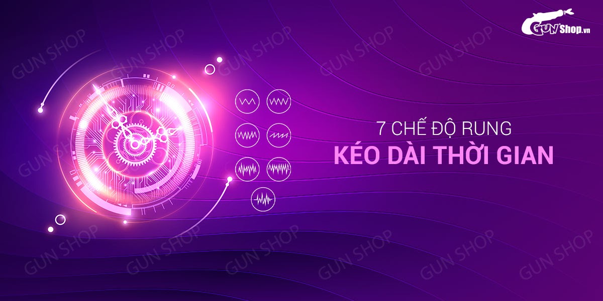 Vòng rung 7 chế độ sạc silicon cao cấp kích thích cực phê Aphojoy
