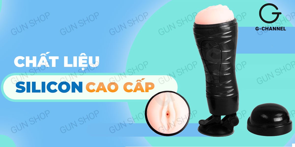Âm đạo giả 12 tần số rung sạc cao cấp Crazy Bull White Flora
