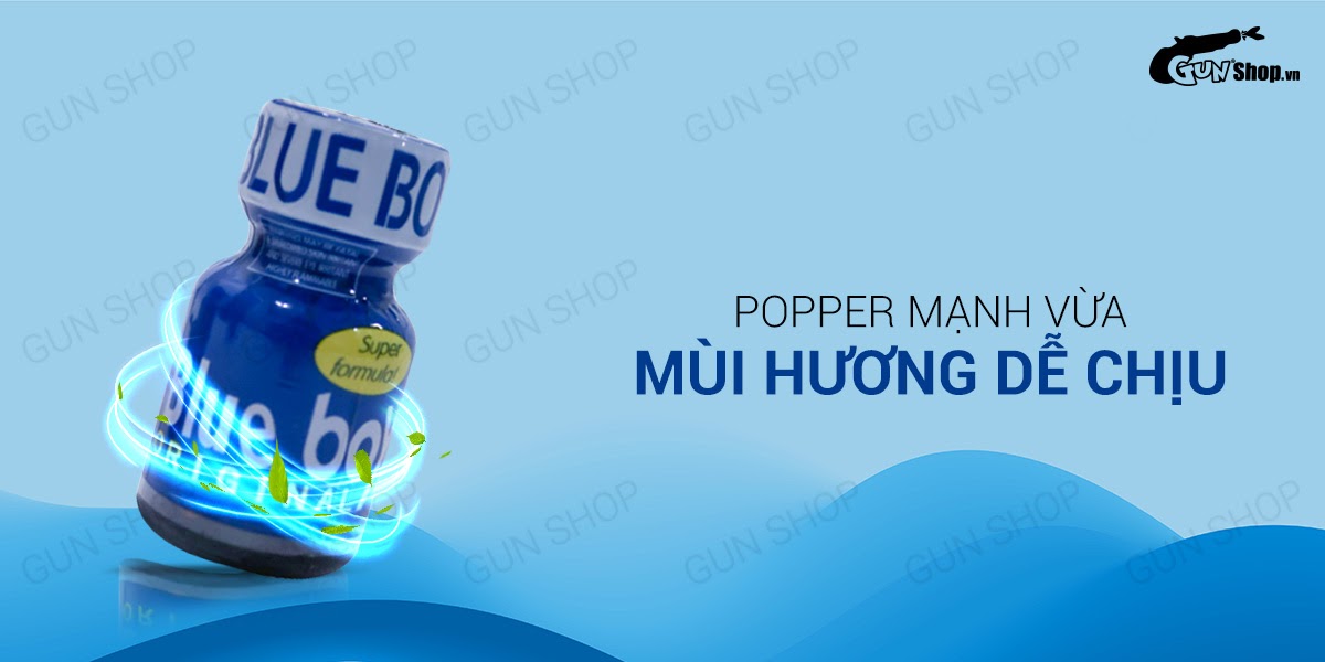 Popper Blue Boy USA 10ml chính hãng kích thích mạnh mẽ