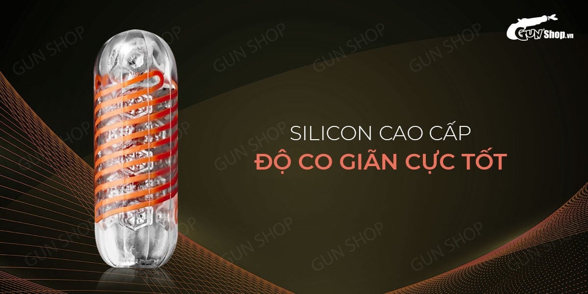 Âm đạo giả xoắn ốc ôm khít Tenga Spinner 02 Hexa siêu phê