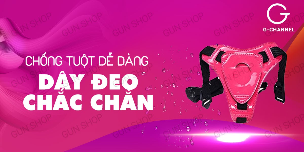 Dương vật giả dây đeo chất lượng 10 chế độ rung kích thích lên đỉnh