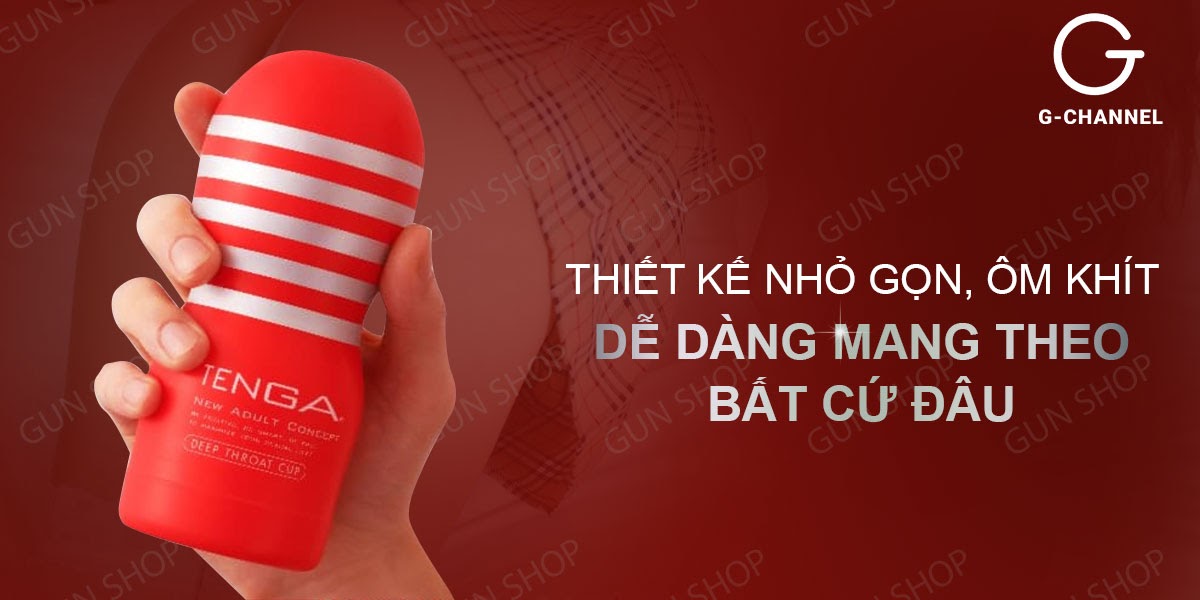 Âm đạo giả Tenga nhỏ gọn ôm sát tăng khoái cảm