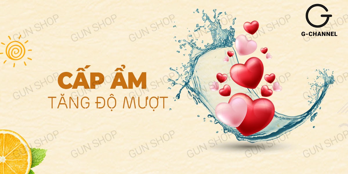 Gel bôi trơn Silk Touch vị chanh thơm mát, chai 100ml siêu mềm