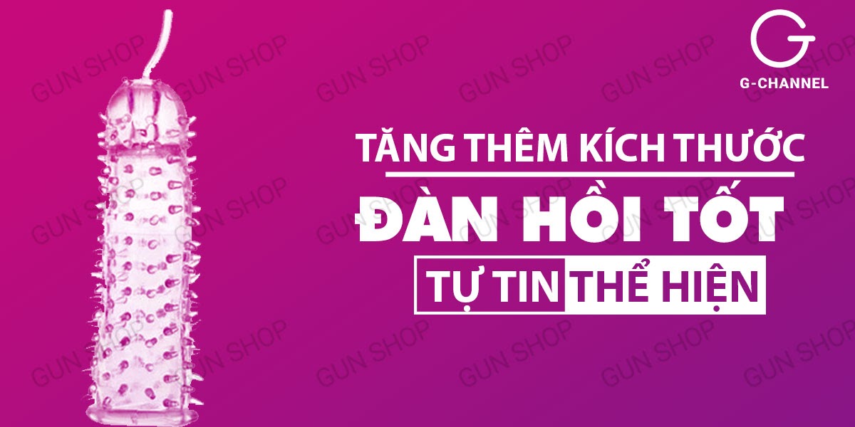 Bao cao su đôn dên Baile Sâu róm gân gai tăng kích thước an toàn