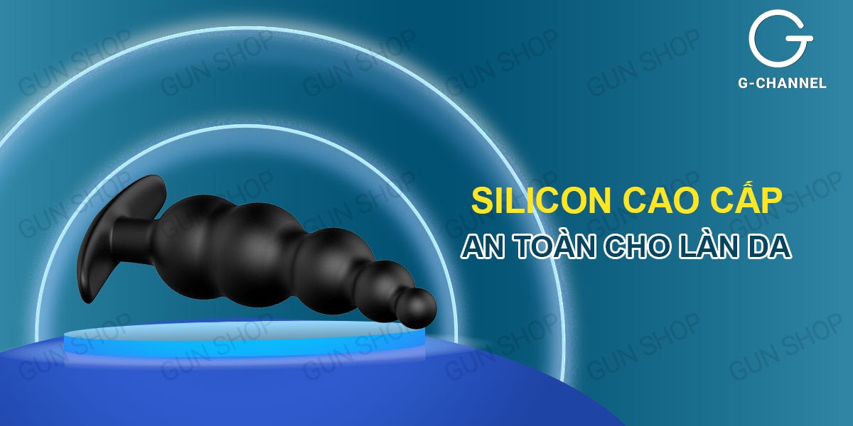 Trứng rung hậu môn 12 chế độ silicon mềm mại kích thích cực đỉnh