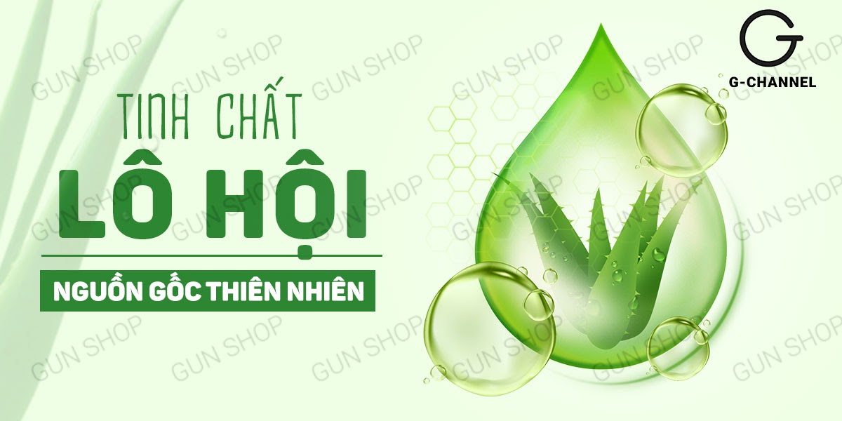 Gel bôi trơn Aloe Lexy 55ml dưỡng ẩm dịu nhẹ tăng khoái cảm