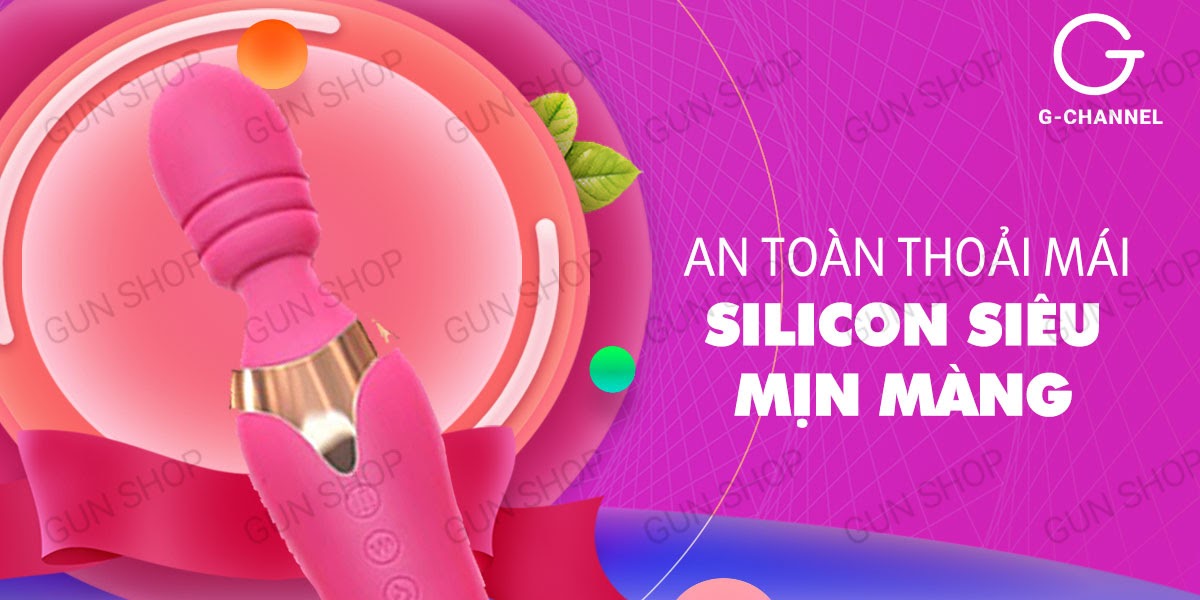 Máy massage đa năng Mannuo Lucy rung tỏa nhiệt sạc tiện lợi