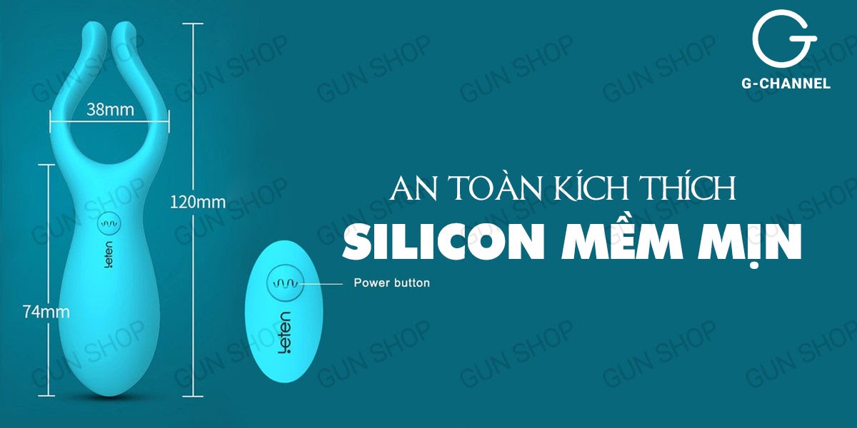 Máy rung càng cua Leten sạc điện đa chế độ rung mạnh mẽ nhất