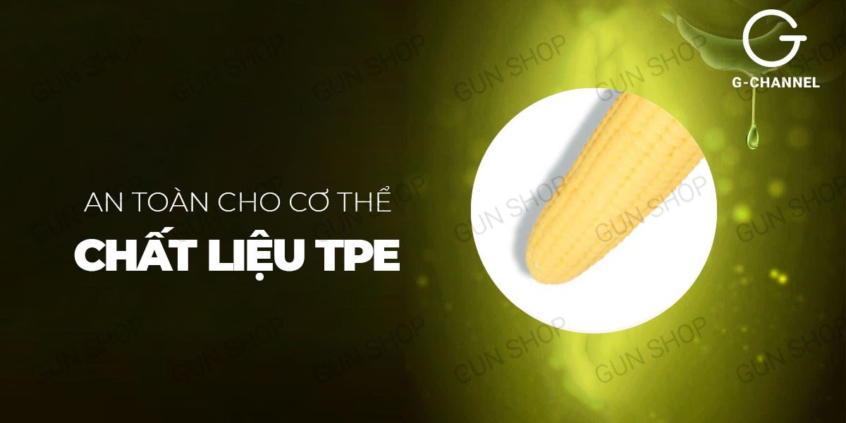  Giá sỉ Dương vật giả rung hình trái bắp đa chế độ rung sạc điện - Wistone Maize nhập khẩu