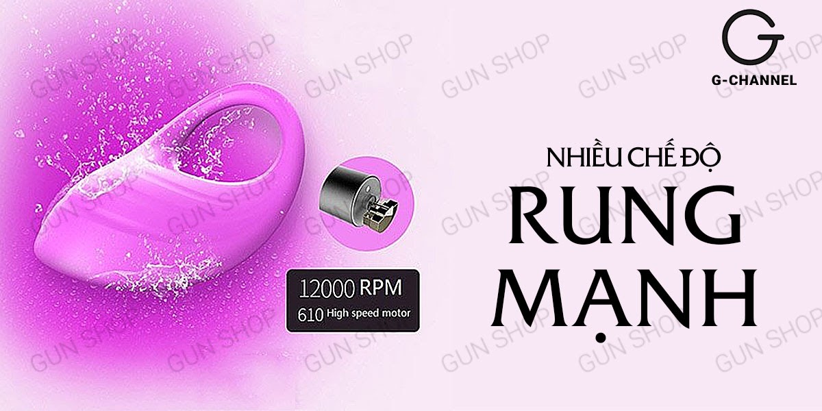 Vòng rung Leten Elle cao cấp pin sạc - Kích thích cực mạnh