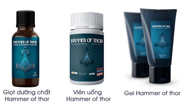 Hammer Of Thor chính hãng tăng sinh lý bao lâu tốt an toàn