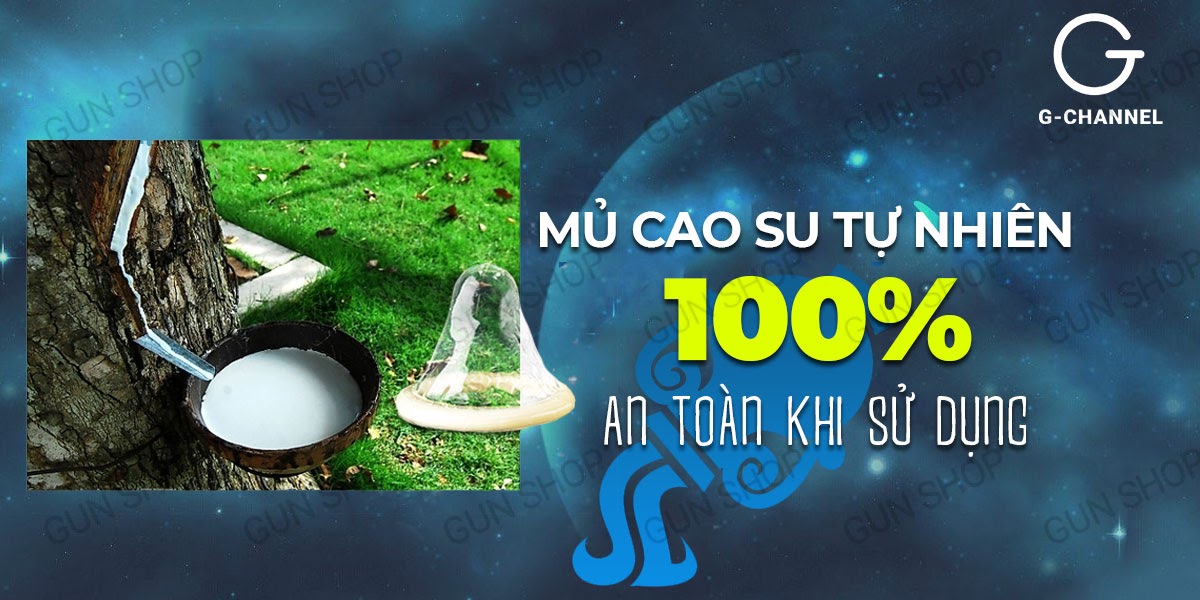 Bao cao su Ropockon Bảo Bình siêu mỏng 0.03mm hương dâu hộp 12 cái giá tốt