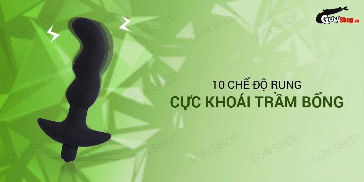 Que rung hậu môn 10 chế độ pin nhỏ gọn kích thích cực mạnh
