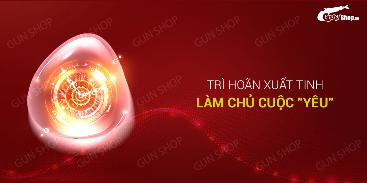 Bao cao su Muaisi đỏ kéo dài thời gian Hộp 12 cái an toàn hiệu quả