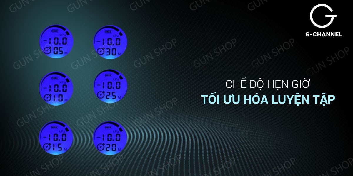 Máy tập dương vật tự động LCD Evo tăng kích thước hiệu quả tiện lợi