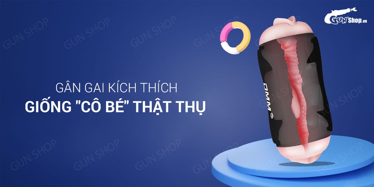 Âm đạo giả 2 đầu DMM Bao She III mềm mại kích thích cực đỉnh