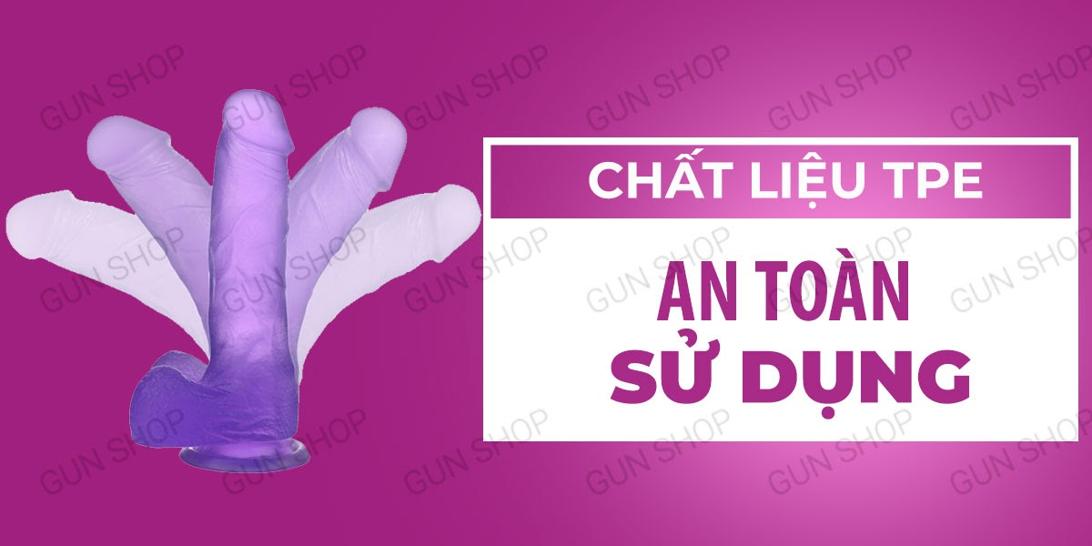 Dương vật giả dính tường Lovetoy Jelly Studs Siêu mềm Thỏa mãn