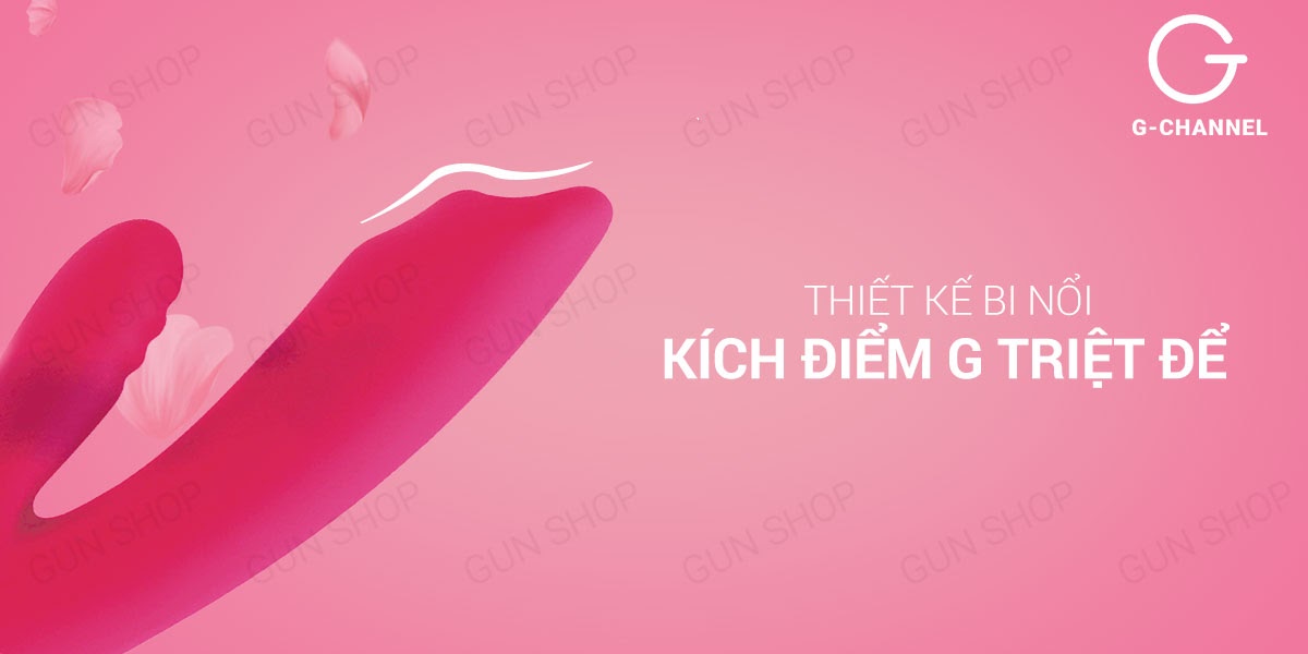 Dương vật giả Svakom Trysta Pink 35 chế độ rung sạc tiện lợi