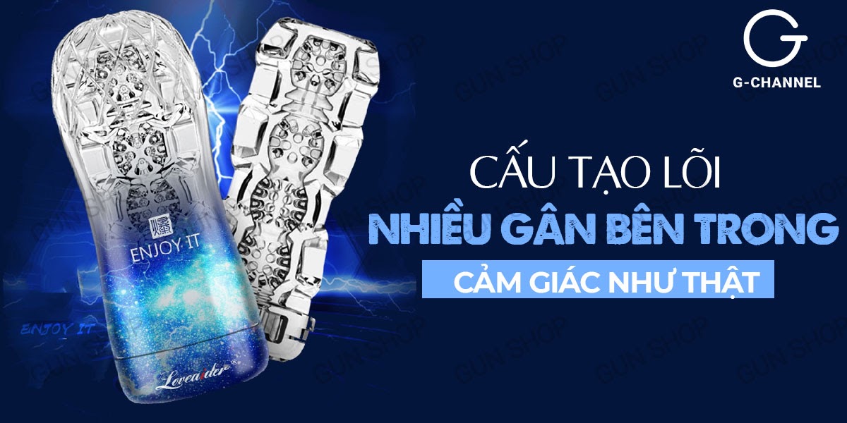 Âm đạo giả silicon cao cấp Loveaider Enjoy IT thoả mãn sướng