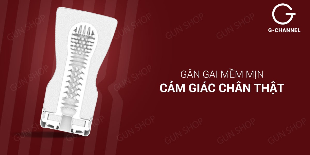 Âm đạo giả Tenga Red White nhỏ gọn ôm khít đầu dẹp giá tốt