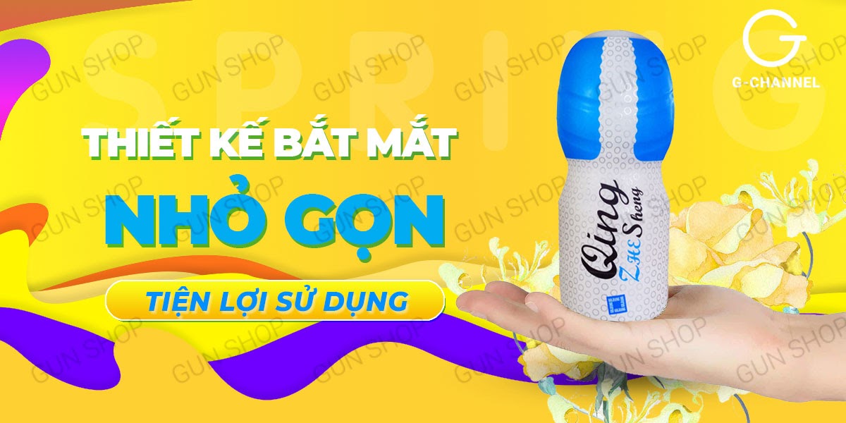 Âm đạo giả Qing nhỏ gọn mềm mịn siêu thực giảm stress