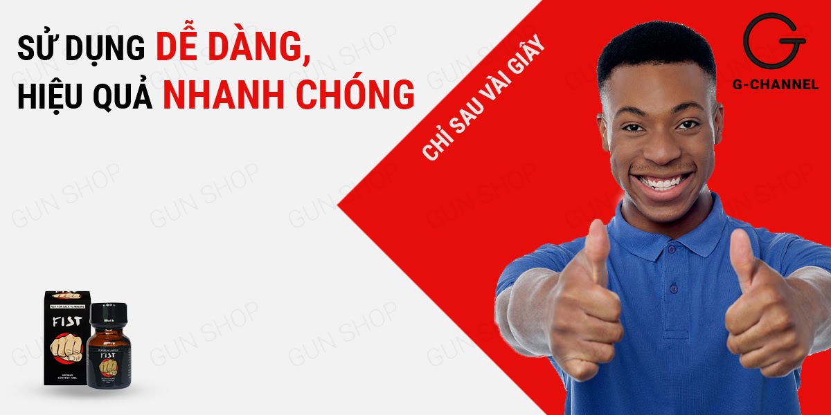 Cửa hàng bán Popper Fist Platinum 10ml chính hãng Mỹ USA PWD hàng mới về