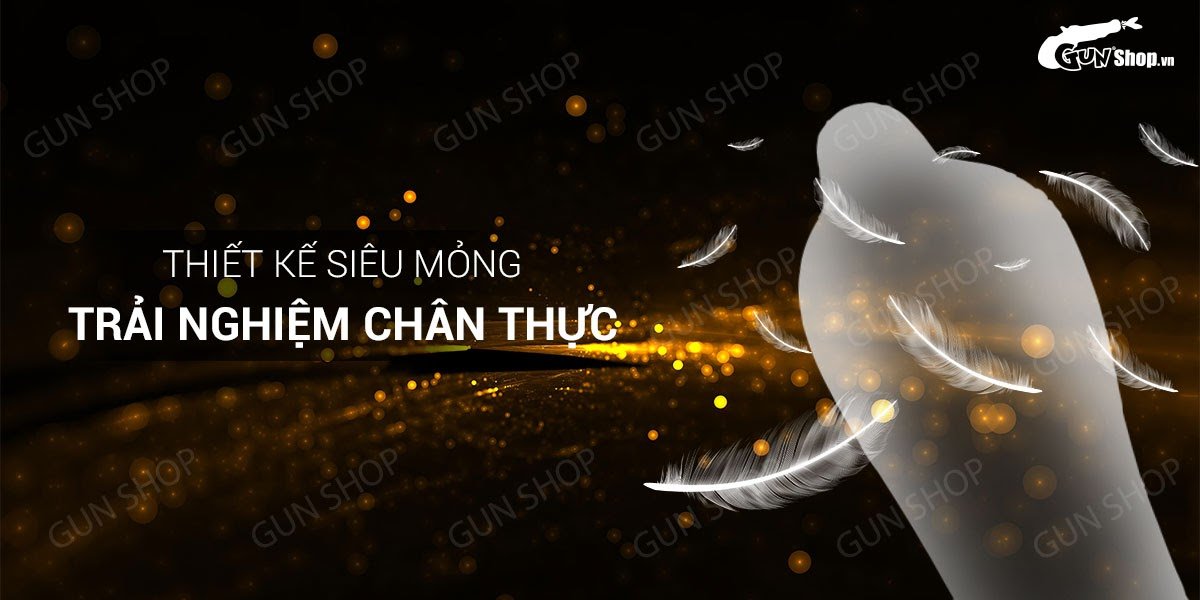 Bao cao su OLO 0.01 gân gai siêu mỏng kéo dài thời gian hộp 10 cái kích thích cực khoái