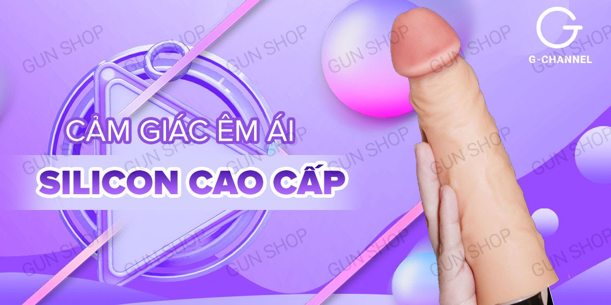 Dương vật giả Lovetoy Real Softee rung mạnh 10 chế độ pin siêu bền