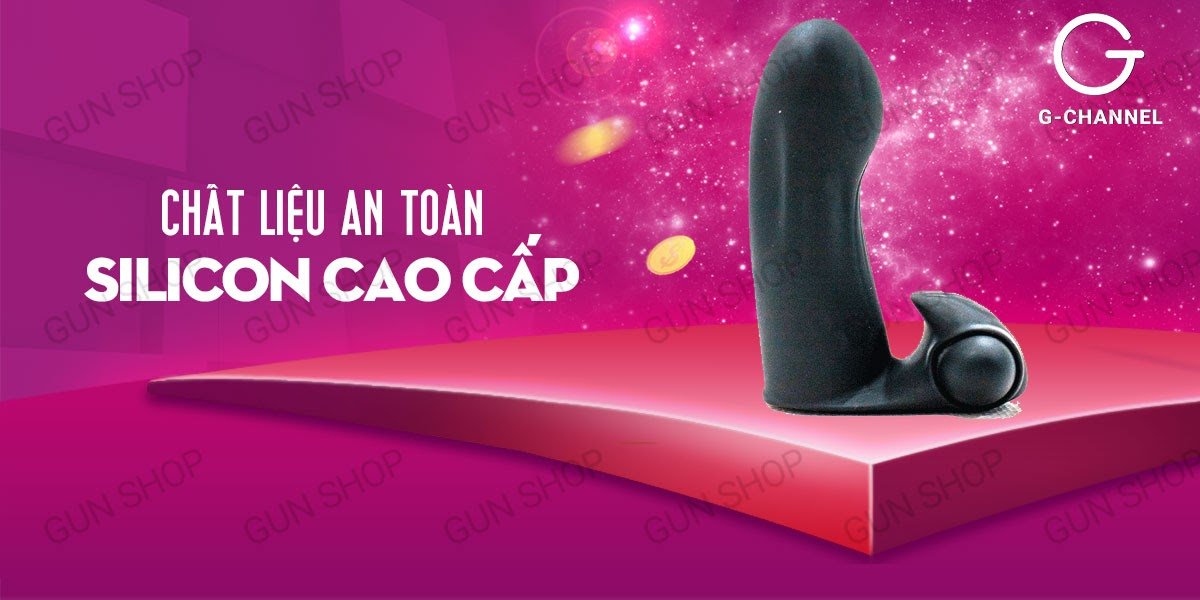 Ngón tay rung Pretty Love Adonis silicon an toàn kích thích cực khoái