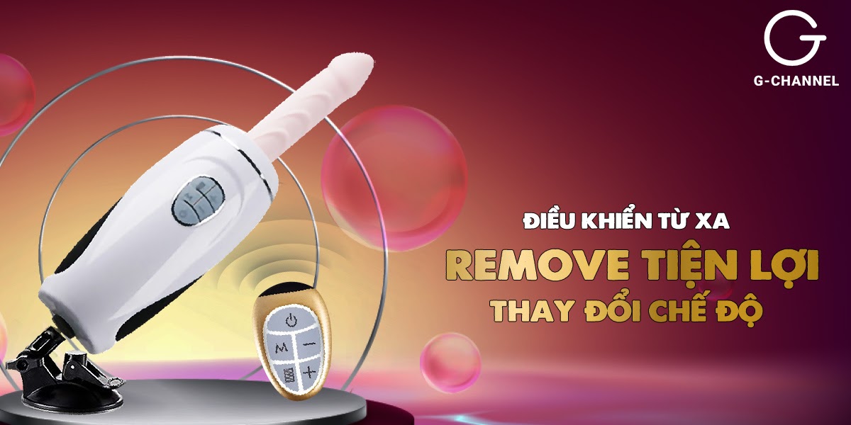 Dương vật giả Stroking Man III xoay 360 độ thụt mạnh tỏa nhiệt