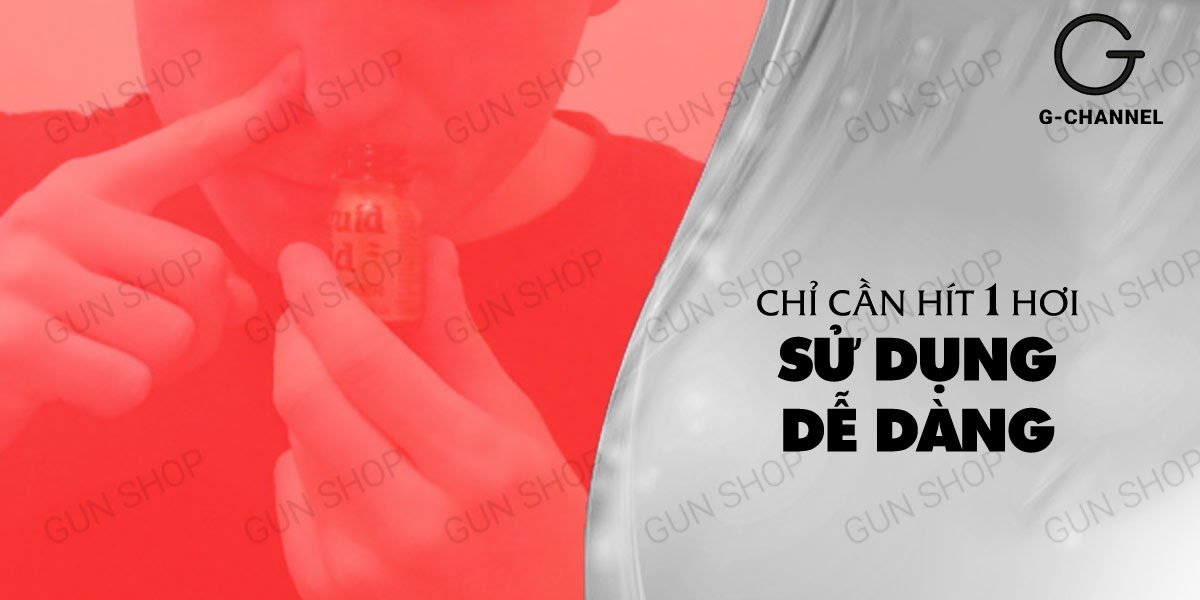 Popper C4 Red 10ml Mỹ chính hãng tăng khoái cảm nhanh
