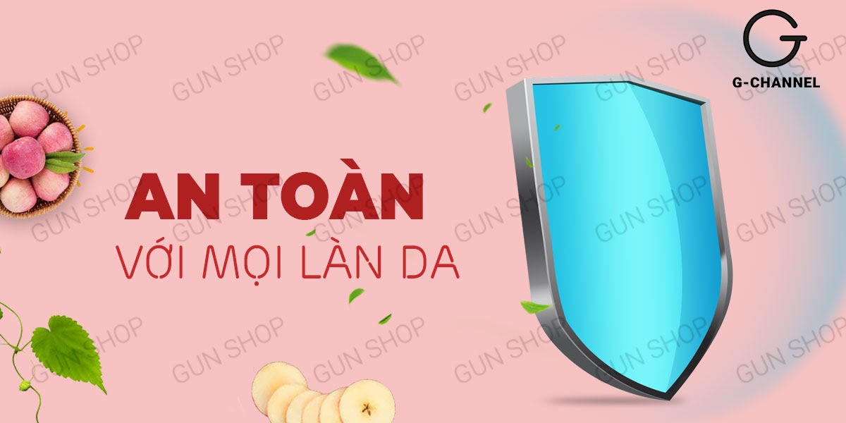 Gel bôi trơn hương táo Silk Touch 100ml an toàn dịu nhẹ nâng cao khoái cảm
