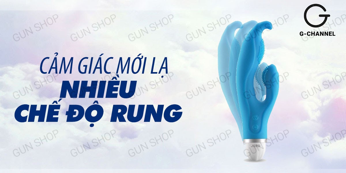Joko Alabastrum dương vật giả đa chế độ rung xoay uốn cong pin tiện lợi