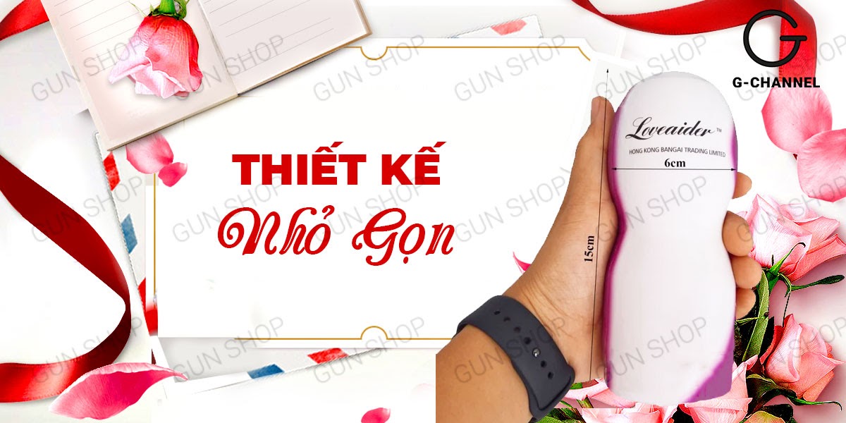 Âm đạo giả gai gân kích thích mạnh - Loveaider chính hãng