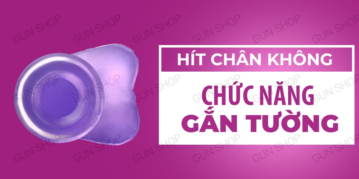 Dương vật giả dính tường Lovetoy Jelly Studs Siêu mềm Thỏa mãn
