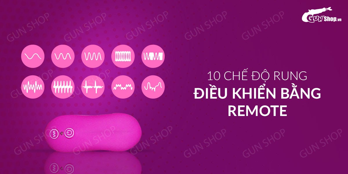 Que rung hậu môn Aphrodisia 10 chế độ pin kích thích cực đã