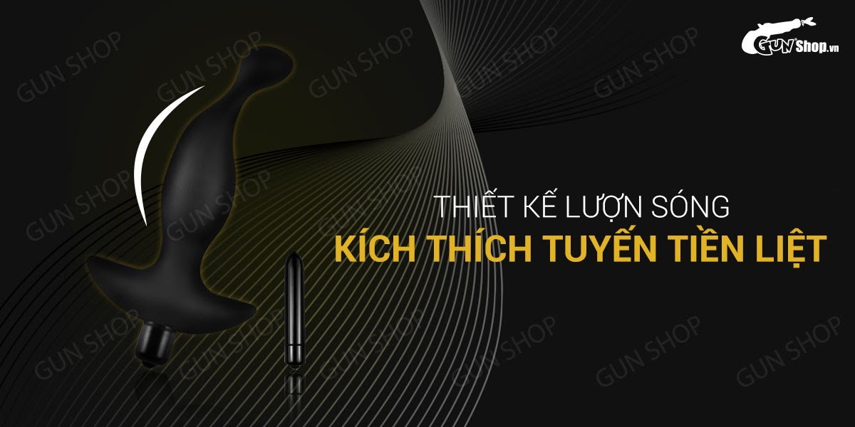 Que rung hậu môn 10 chế độ, pin bền, Lovetoy P-Spot Plug hot