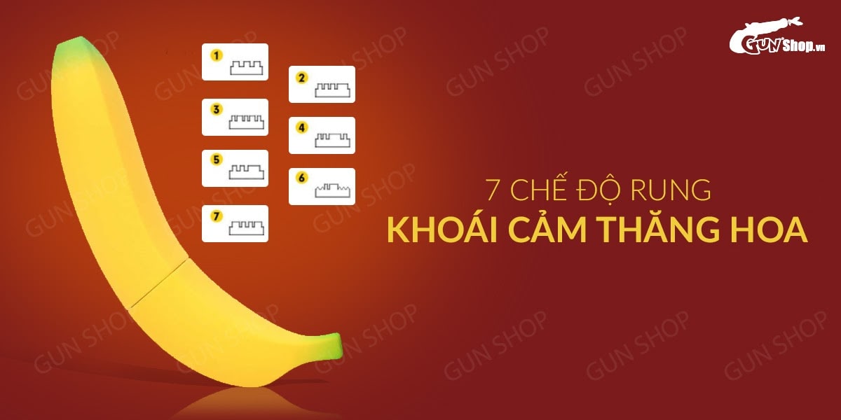 Dương vật giả rung trái chuối Moylan siêu kích thích đỉnh cao