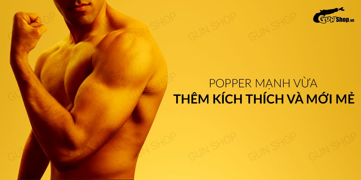 Popper C4 Yellow 10ml Mỹ chính hãng tăng khoái cảm siêu mạnh
