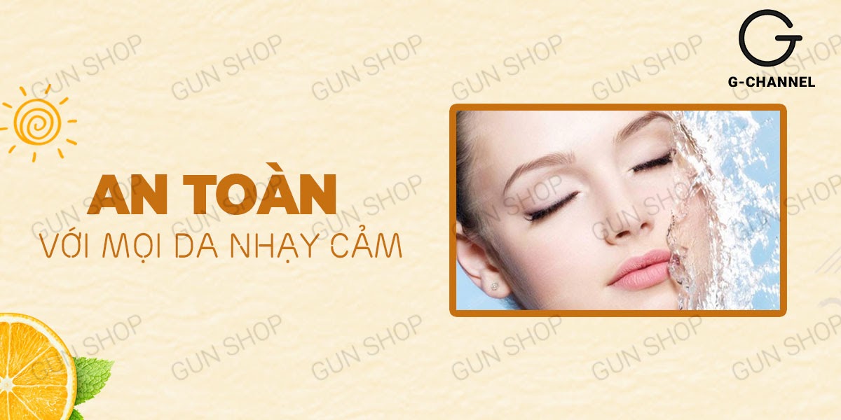 Gel bôi trơn Silk Touch vị chanh thơm mát, chai 100ml siêu mềm