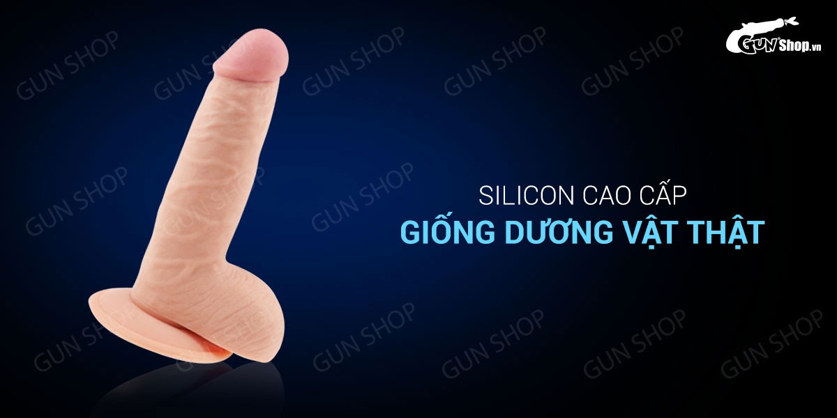 Lovetoy Ultra Soft Dude 7.5 Dương vật giả dính tường mềm mại thoải mái