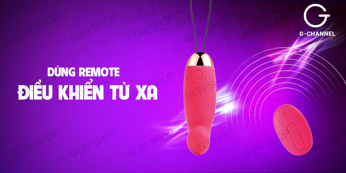 Trứng rung Svakom Ivy 26 chế độ điều khiển từ xa sạc pin