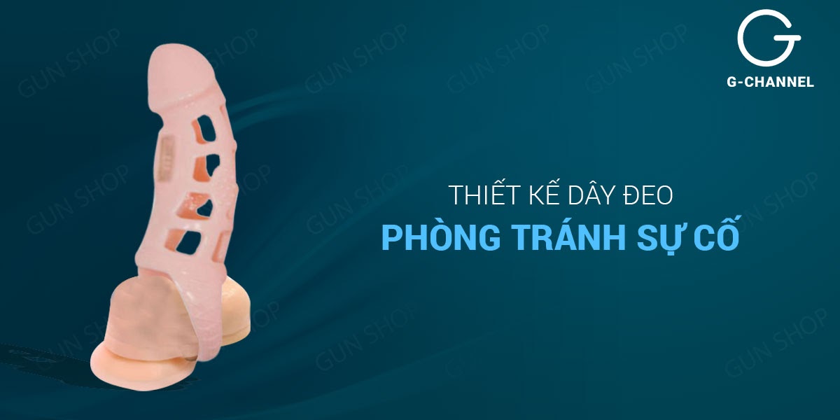 Bao cao su đôn dên Baile tăng kích thước rung mạnh dây đeo an toàn