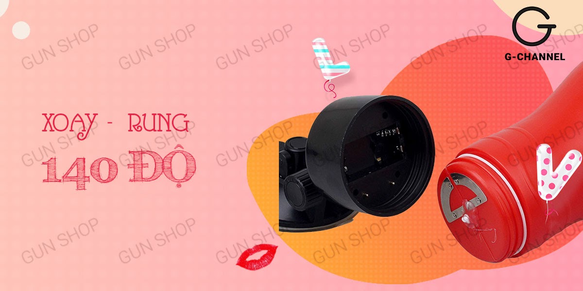 Âm đạo giả dính tường 12 tần số rung mạnh mượt Crazy Bull