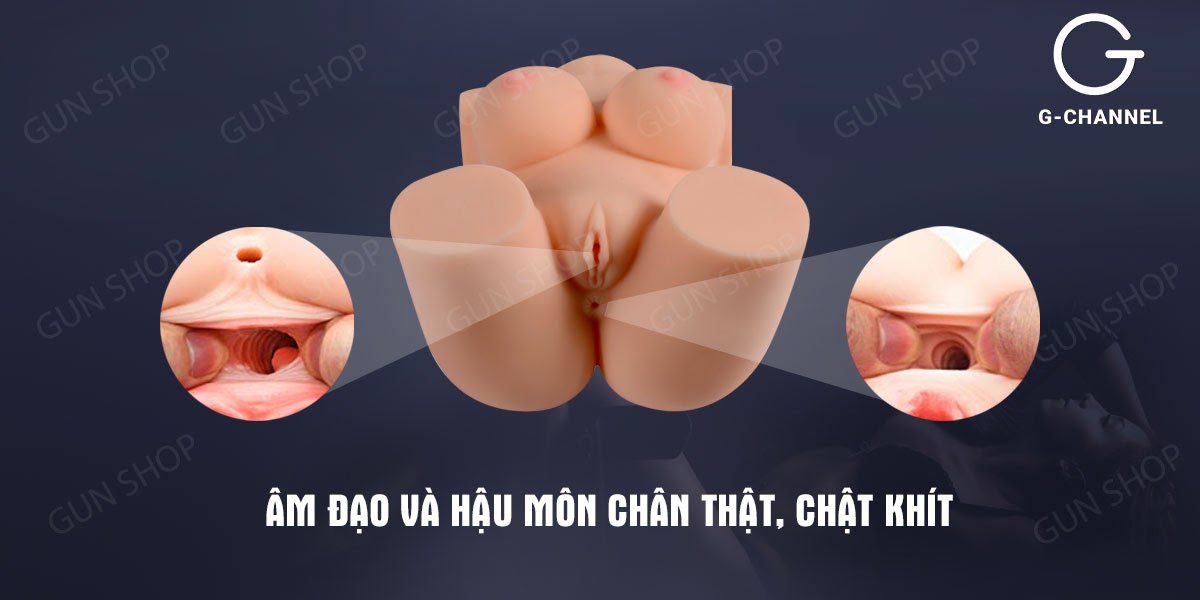 Búp bê bán thân silicon mềm mại chân thực hấp dẫn SCD S2 3.5kg